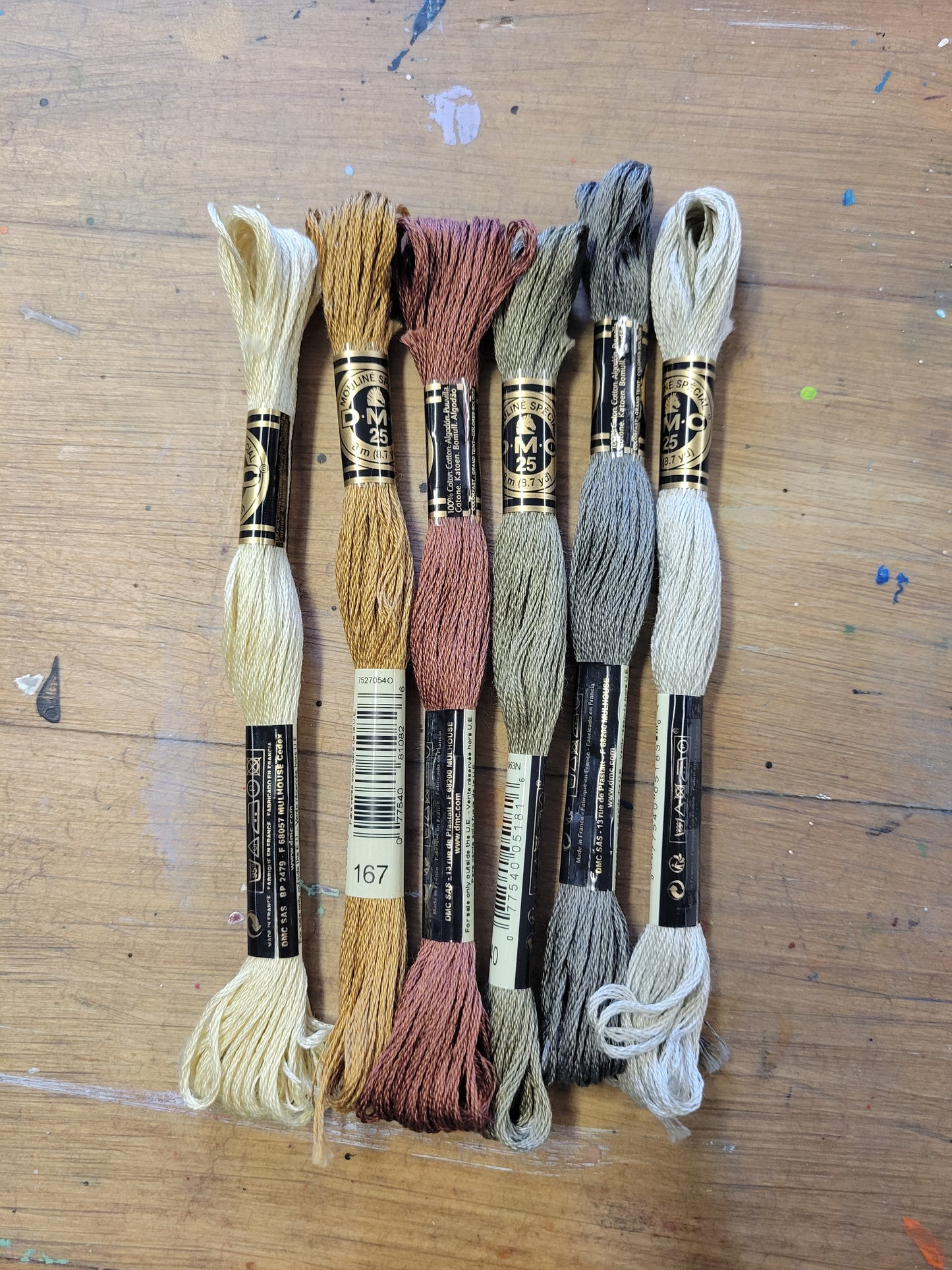Ensemble de fils à broder DMC