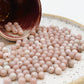 Perles d'Opale rose - 6 mm (Paquet de 50)