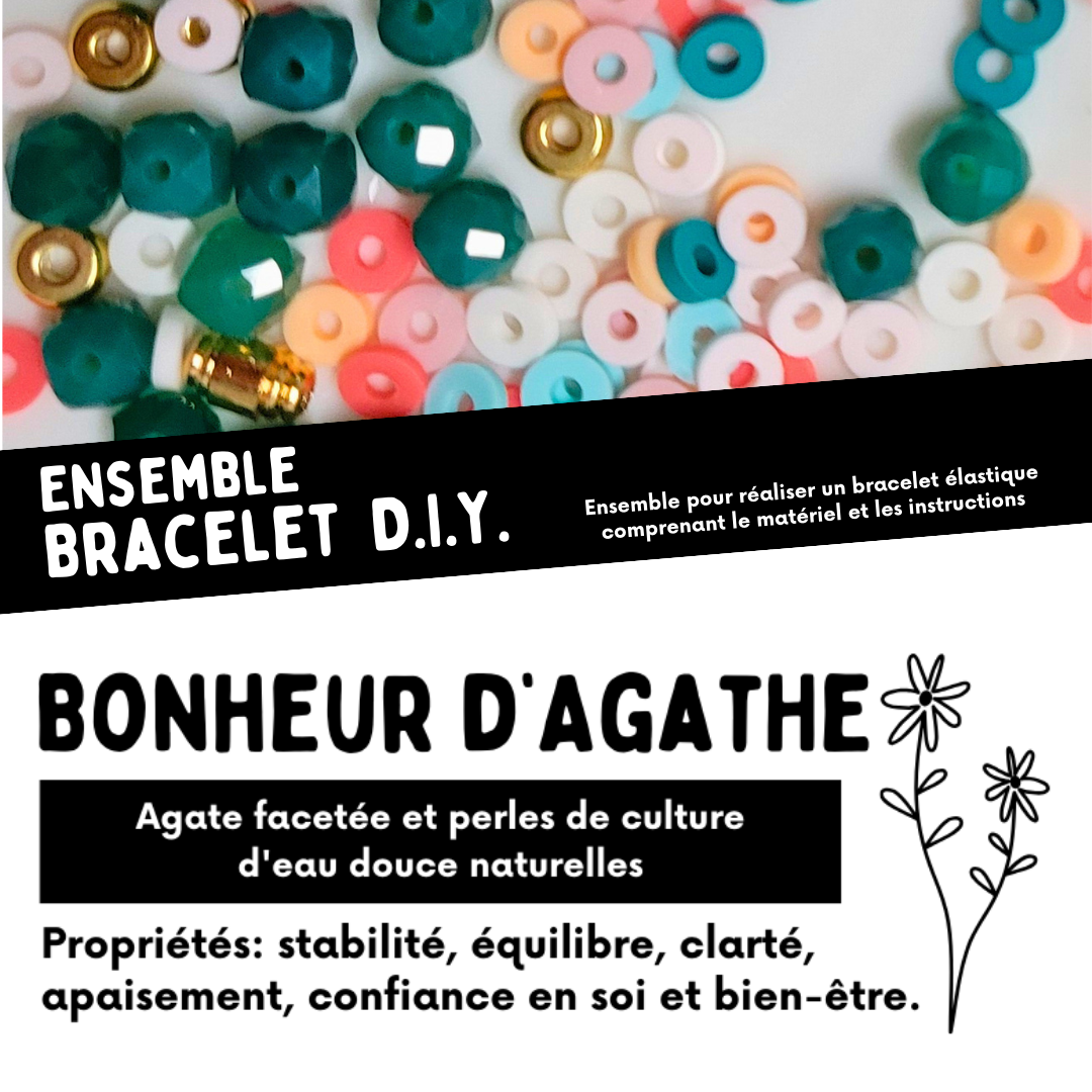 Ensemble bracelet d'intention D.I.Y. - 1 bracelet