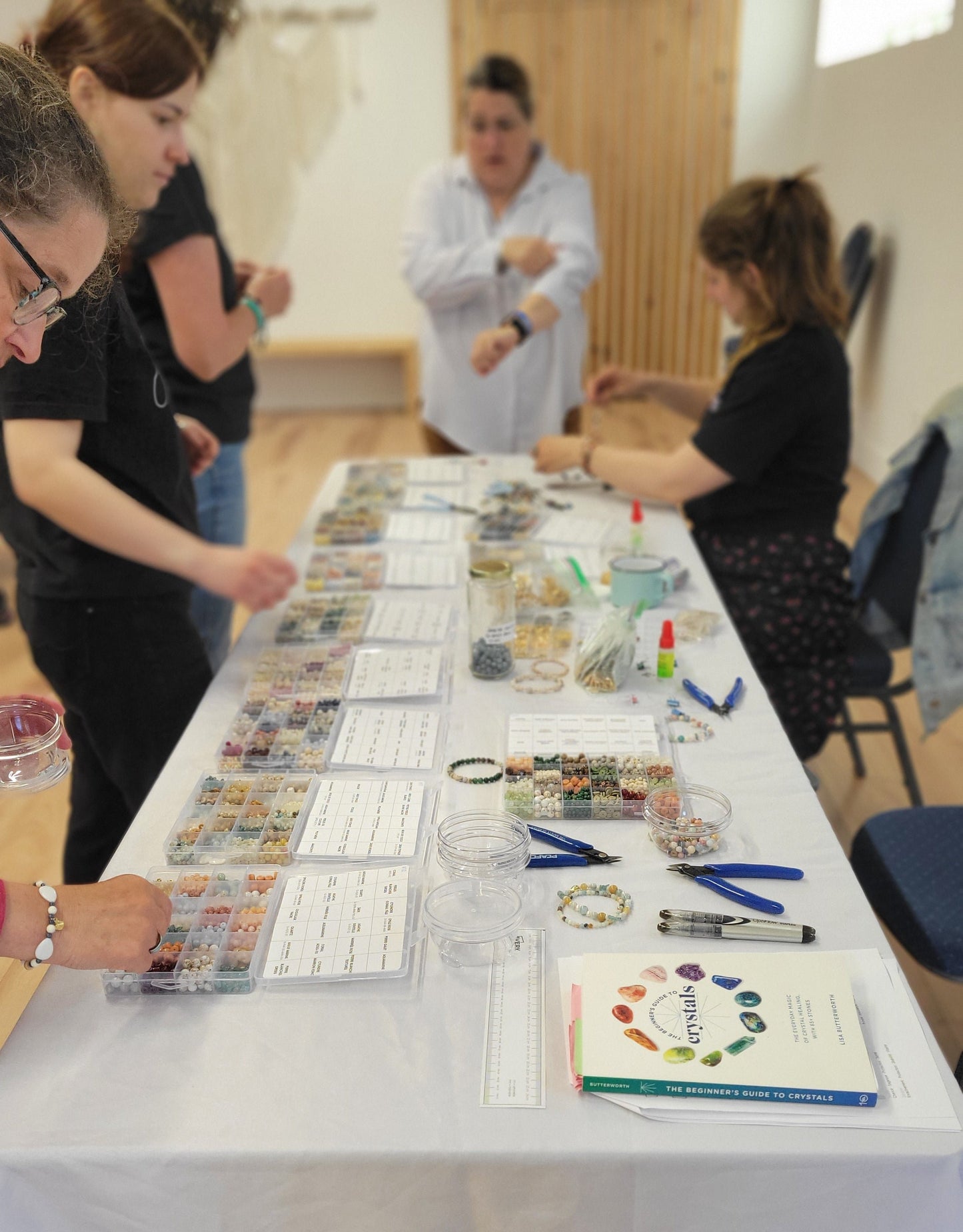 Atelier de création de boucles d'oreilles avec Josée Landry