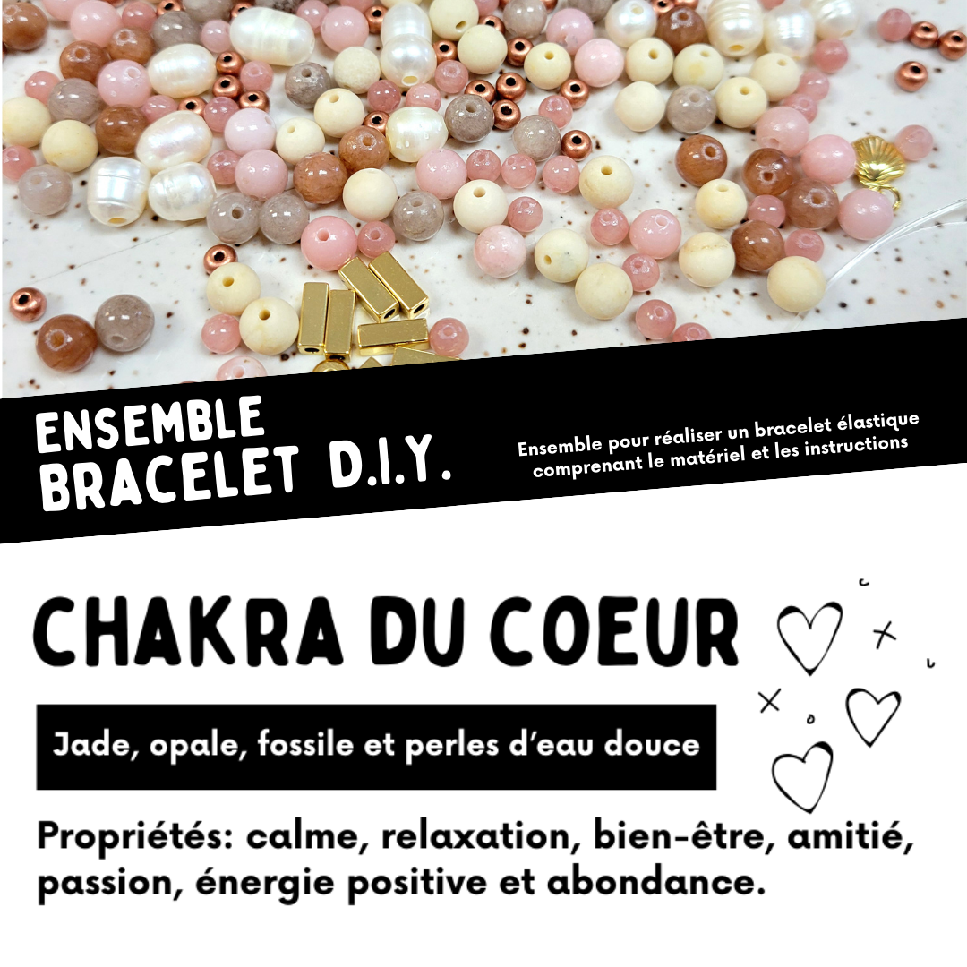 Ensemble bracelet d'intention D.I.Y. - 1 bracelet