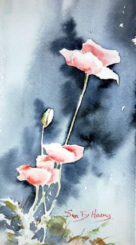 Cours d'aquarelle intermédiaire/avancé avec Sen Fy Hoang **ANNULÉ**