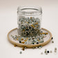 Perles de Jadéite - 6 mm (Paquet de 50)