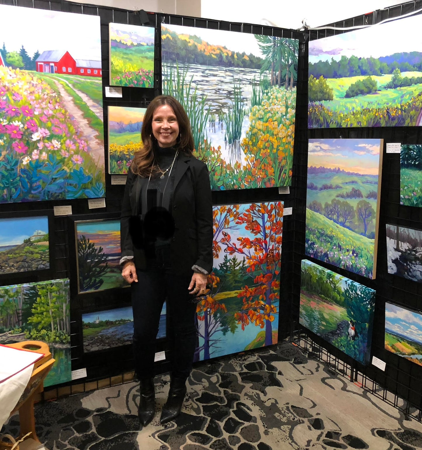 Peindre les fleurs avec Josée Francoeur