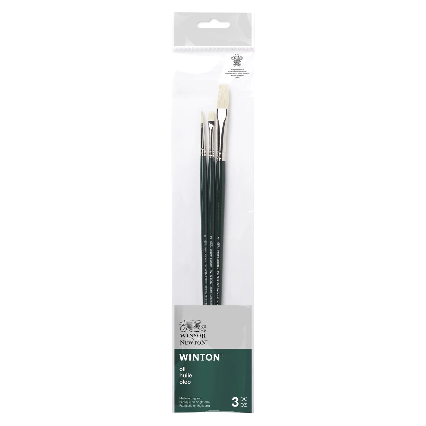 Ensemble de pinceaux pour l'huile Winton Winsor & Newton